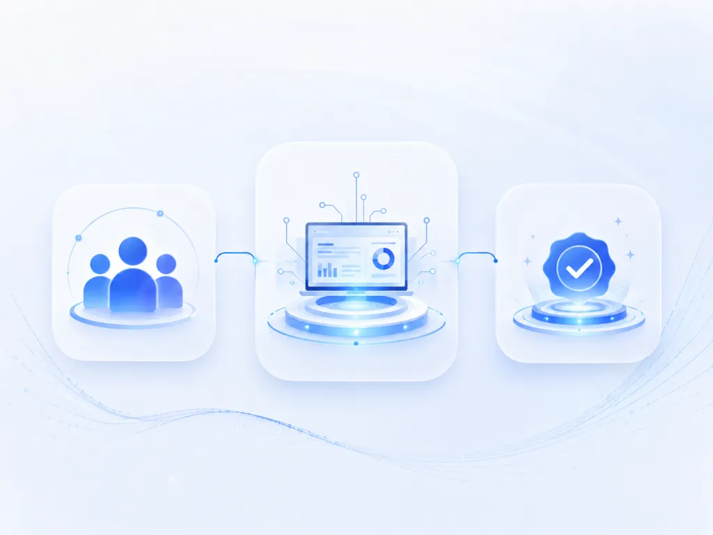 Illustration of the CredsNow team